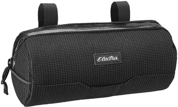 Electra Reflective Charcoal Cylinder Handlebar Bag